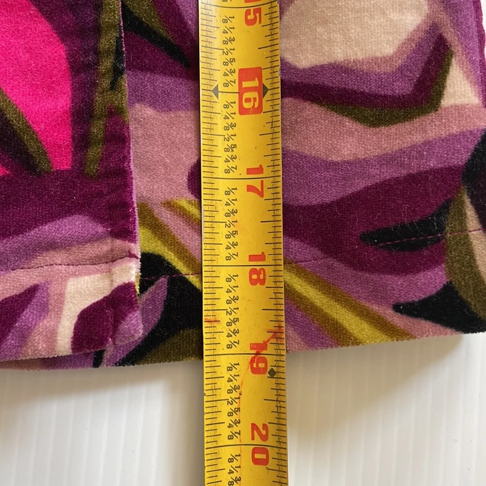Missoni purple, pink green & black brushed cotton pea coat.  Size 18-24 months